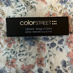 Brand new LIMITED edition Color Street lipstick in shade Petal